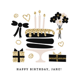 Glitter & Glam - Happy Birthday Card